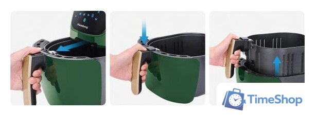 Аэрогриль (аэрофритюрница) Klausberg KB-7596 - Изображение №4 — Интернет-магазин Time-Shop