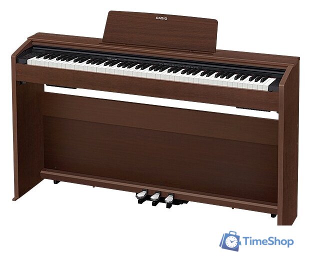 Цифровое пианино Casio Privia PX-870 (коричневый) - Изображение №2 — Интернет-магазин Time-Shop