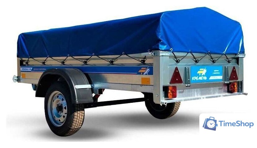 Одноосный прицеп Кремень Стандарт Плюс 2.5x1.3x0.3 (тент 30см) - Изображение №3 — Интернет-магазин Time-Shop