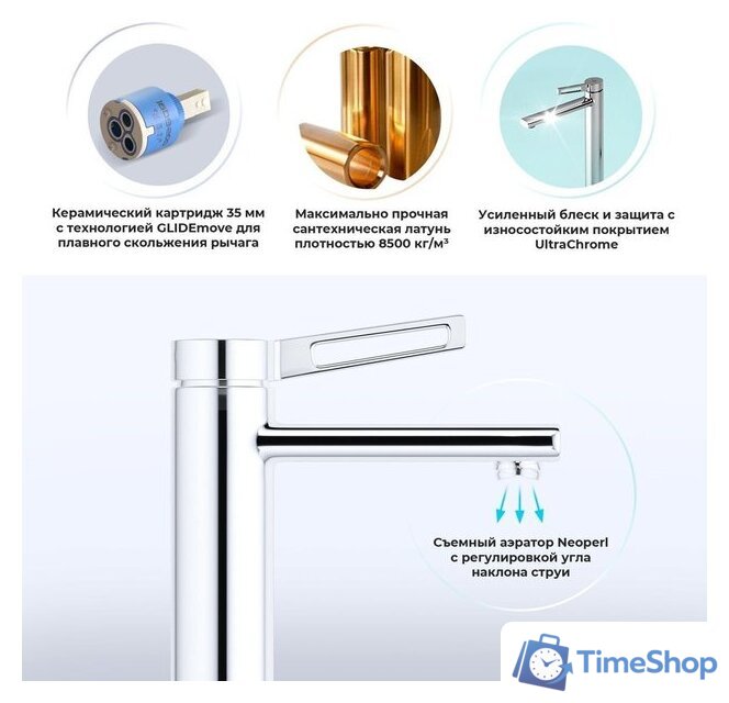 Смеситель Wellsee ONCE! and forever 182406000, отдельностоящий (хром) - Изображение №2 — Интернет-магазин Time-Shop