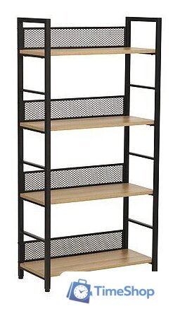 Стеллаж Signal Raw R4 (дуб/черный) - Изображение №1 — Интернет-магазин Time-Shop