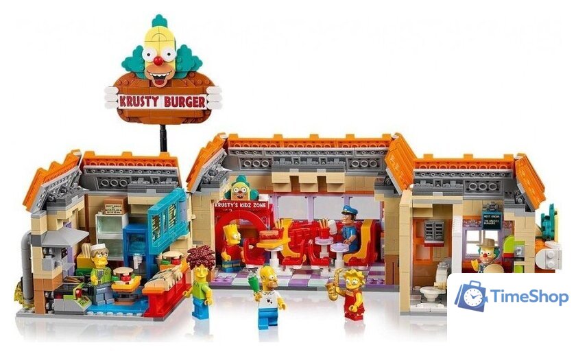 Конструктор LEGO Icons 10352 Симпсоны: Красти Бургер - Изображение №2 — Интернет-магазин Time-Shop