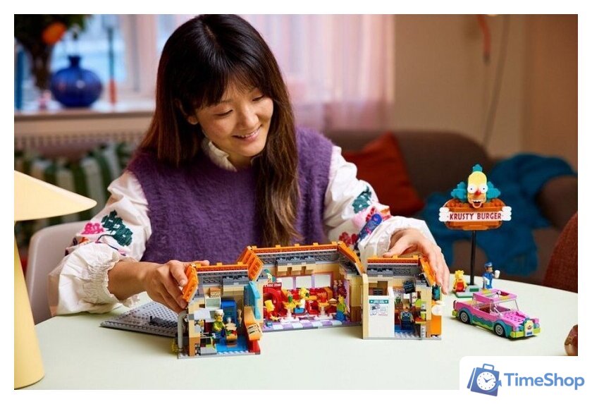 Конструктор LEGO Icons 10352 Симпсоны: Красти Бургер - Изображение №7 — Интернет-магазин Time-Shop