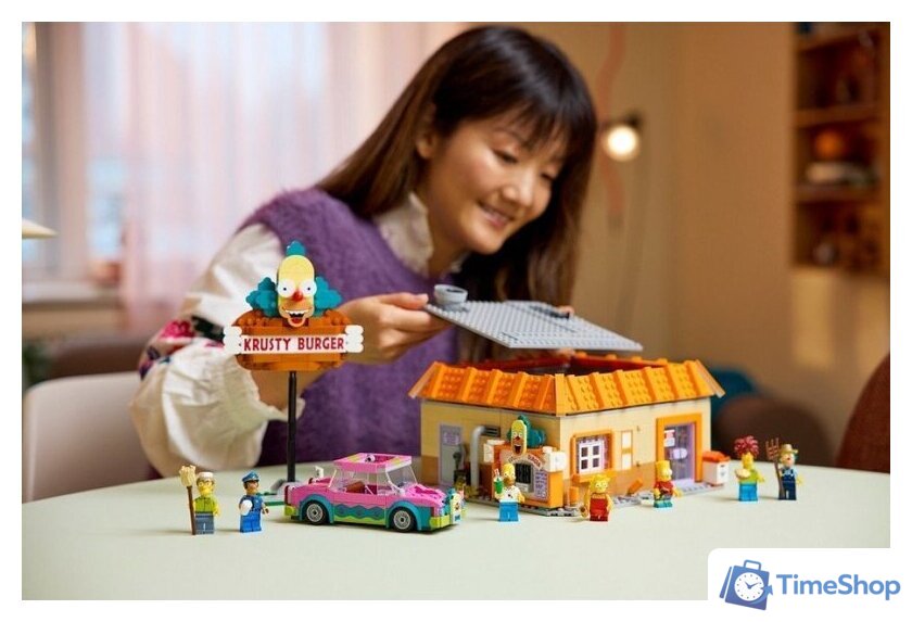 Конструктор LEGO Icons 10352 Симпсоны: Красти Бургер - Изображение №6 — Интернет-магазин Time-Shop