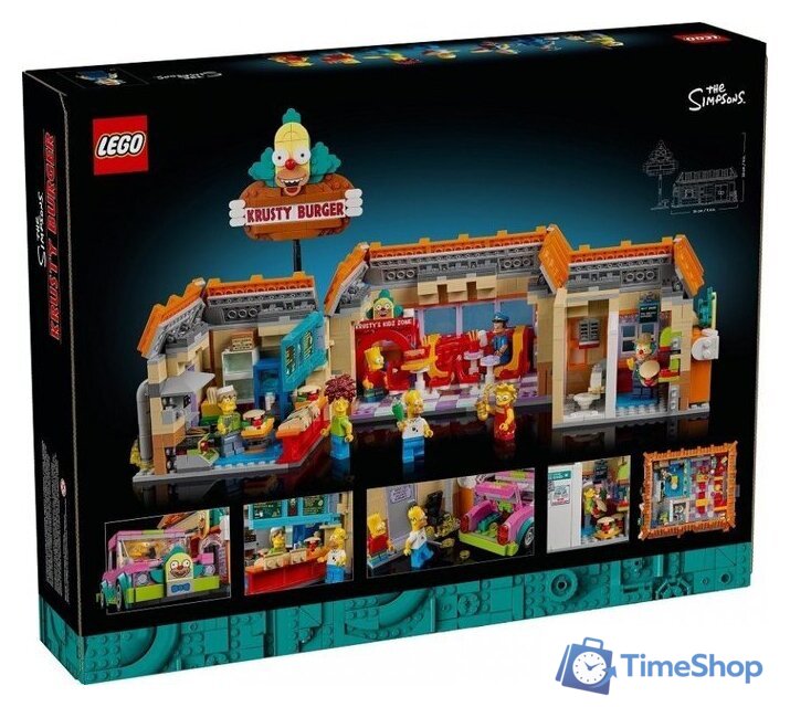 Конструктор LEGO Icons 10352 Симпсоны: Красти Бургер - Изображение №8 — Интернет-магазин Time-Shop