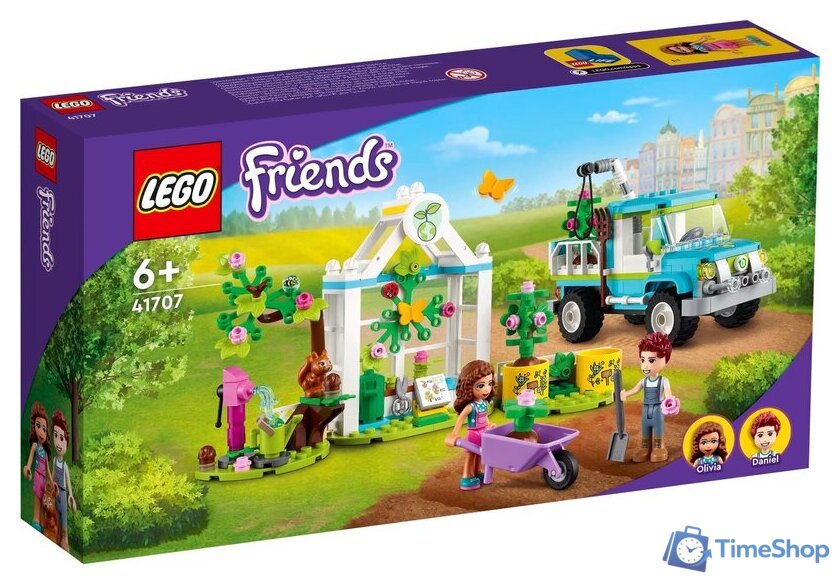 Конструктор LEGO Friends 41707 Машина для посадки деревьев - Изображение №1 — Интернет-магазин Time-Shop