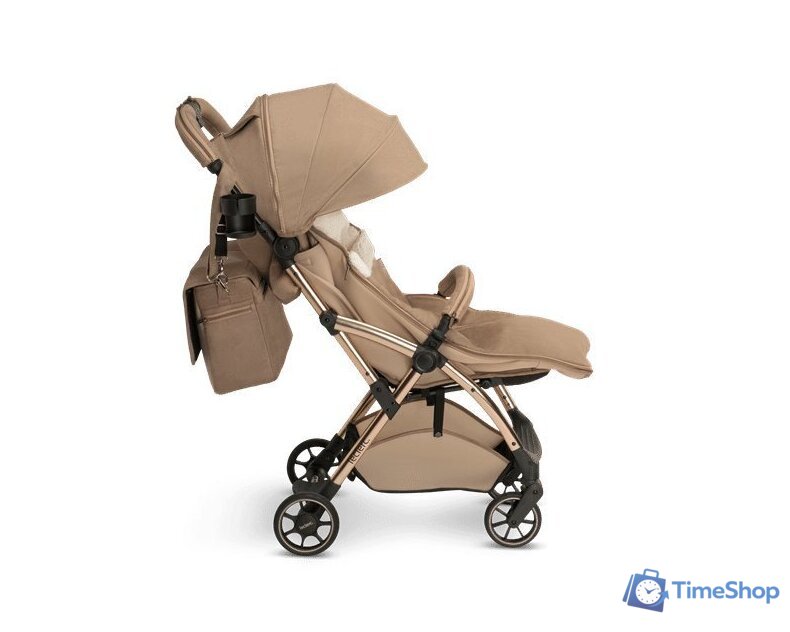 Коляска прогулочная «книга» Leclerc baby Hexagon HEX002CH (champagne) - Изображение №4 — Интернет-магазин Time-Shop