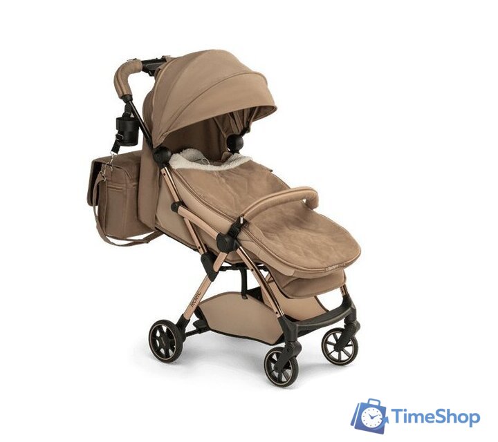 Коляска прогулочная «книга» Leclerc baby Hexagon HEX002CH (champagne) - Изображение №3 — Интернет-магазин Time-Shop