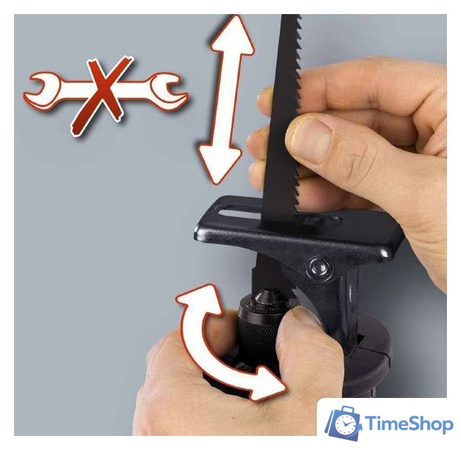 Сабельная пила Einhell TC-AP 650 E [4326141] - Изображение №3 — Интернет-магазин Time-Shop