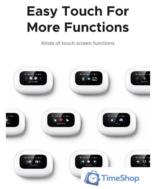 Наушники Ugreen HiTune ClipBuds Magic WS208 (белый) - Изображение №4 — Интернет-магазин Time-Shop