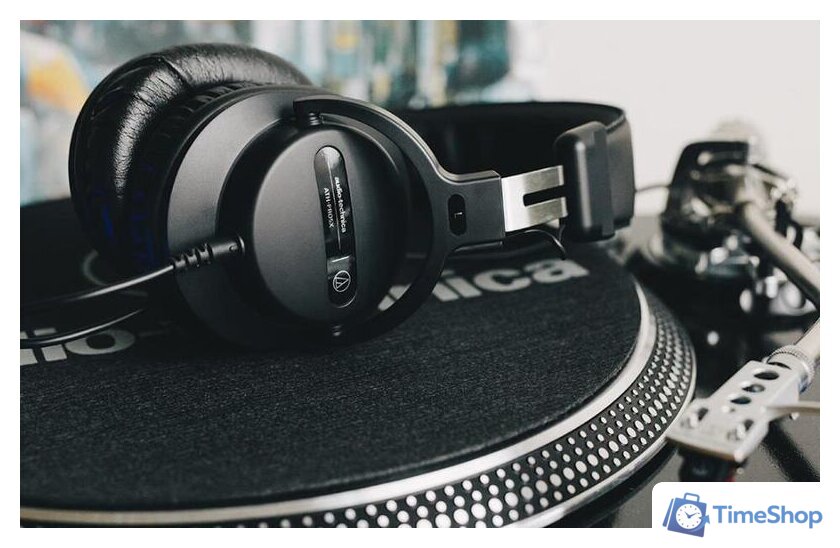 Наушники Audio-Technica ATH-PRO5X (черный) - Изображение №7 — Интернет-магазин Time-Shop