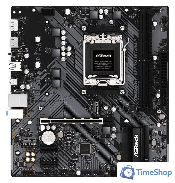 Материнская плата ASRock A620M-HDV/M.2 - Изображение №1 — Интернет-магазин Time-Shop