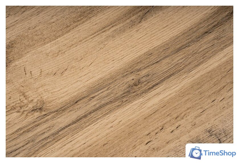 Кухонный стол Notta Тринити Лофт 140 25 мм 489657 (дуб вотан/белый матовый) - Изображение №6 — Интернет-магазин Time-Shop