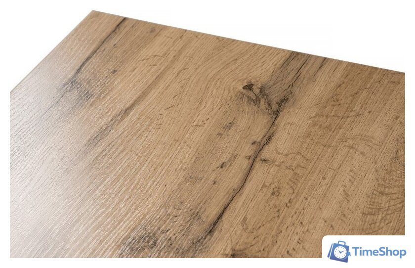 Кухонный стол Notta Тринити Лофт 140 25 мм 489657 (дуб вотан/белый матовый) - Изображение №7 — Интернет-магазин Time-Shop