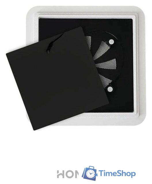 Вентиляционная решетка HOMY AIR квадратный AS125BRS 20x20 (черная) - Изображение №10 — Интернет-магазин Time-Shop