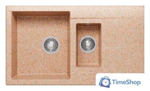 Кухонная мойка Polygran Brig-870 (песочный 302) - Изображение №1 — Интернет-магазин Time-Shop