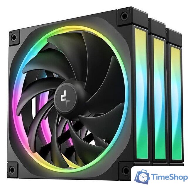 Комплект вентиляторов для корпуса DeepCool FL14 3 IN 1 R-FL14-BKAPN3-G - Изображение №1 — Интернет-магазин Time-Shop