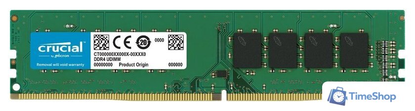 Оперативная память Crucial 8GB DDR4 PC4-25600 CT8G4DFS832A - Изображение №1 — Интернет-магазин Time-Shop