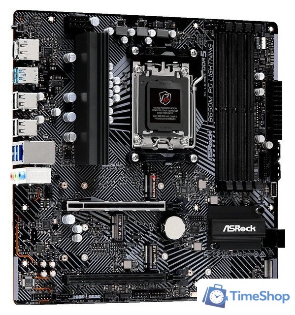 Материнская плата ASRock B650M PG Lightning - Изображение №4 — Интернет-магазин Time-Shop