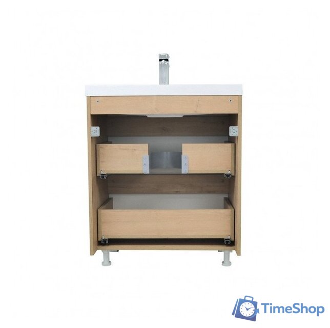  Doratiz Тумба под умывальник Doratiz Фьорд 70 9908.185 (дуб бунратти/цемент) - Изображение №4 — Интернет-магазин Time-Shop