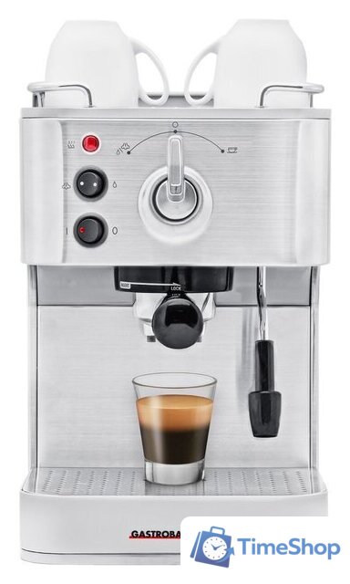 Рожковая кофеварка Gastroback Design Espresso Plus - Изображение №1 — Интернет-магазин Time-Shop