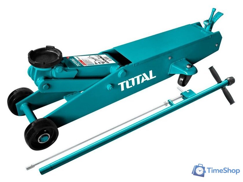 Подкатной домкрат Total THT10810L 10т - Изображение №1 — Интернет-магазин Time-Shop