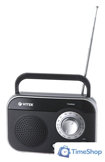 Радиоприемник Vitek VT-3593 BK - Изображение №2 — Интернет-магазин Time-Shop