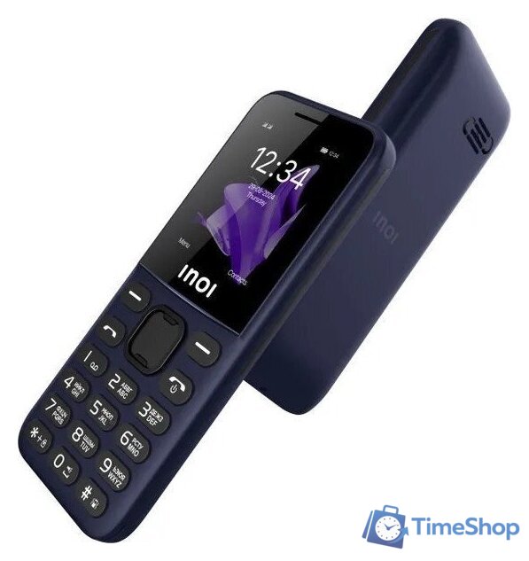 Кнопочный телефон Inoi 140 Classic Lite 4G (синий) - Изображение №8 — Интернет-магазин Time-Shop