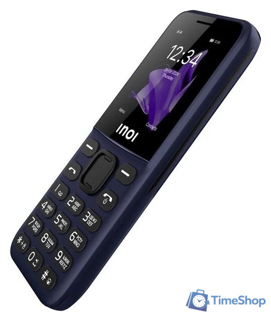Кнопочный телефон Inoi 140 Classic Lite 4G (синий) - Изображение №6 — Интернет-магазин Time-Shop