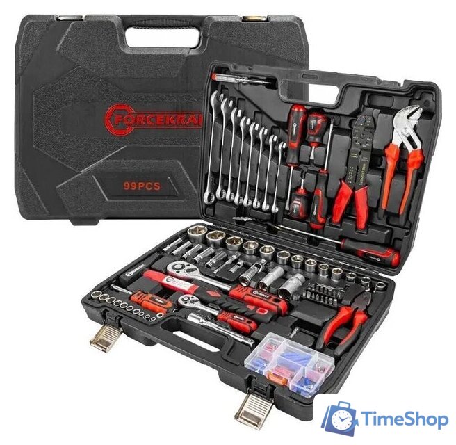 Универсальный набор инструментов BaumAuto BM-4992-5 (99 предметов) - Изображение №12 — Интернет-магазин Time-Shop