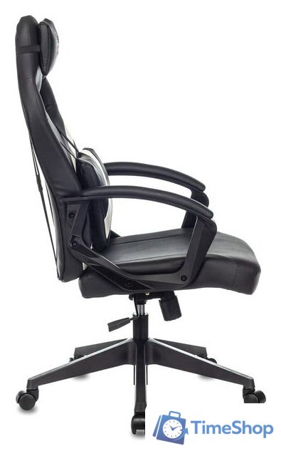 Игровое (геймерское) кресло Zombie Driver (черный/белый) - Изображение №3 — Интернет-магазин Time-Shop