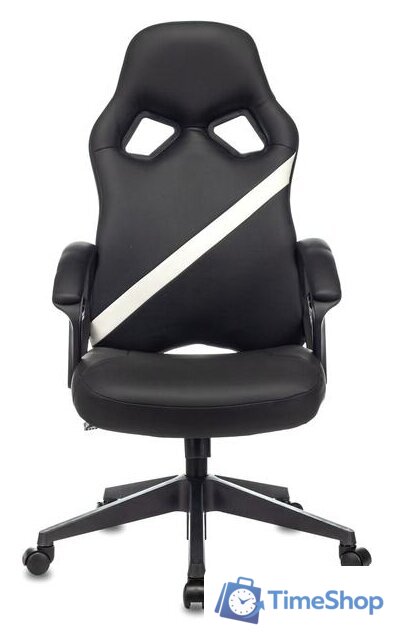 Игровое (геймерское) кресло Zombie Driver (черный/белый) - Изображение №12 — Интернет-магазин Time-Shop