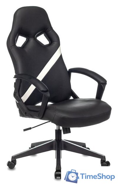 Игровое (геймерское) кресло Zombie Driver (черный/белый) - Изображение №11 — Интернет-магазин Time-Shop