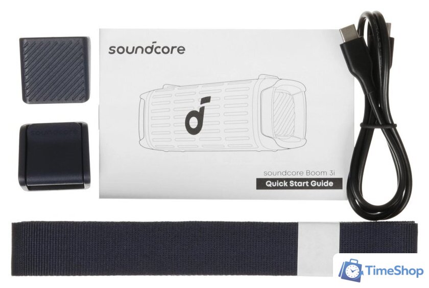 Беспроводная колонка Anker SoundCore Boom 3i (темно-синий) - Изображение №9 — Интернет-магазин Time-Shop