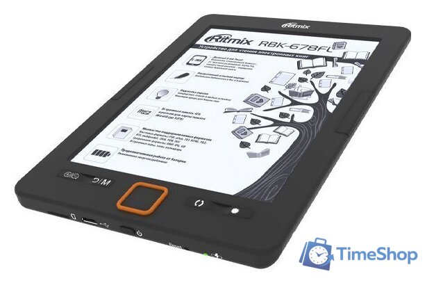 Электронная книга Ritmix RBK-678FL - Изображение №2 — Интернет-магазин Time-Shop