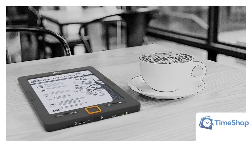 Электронная книга Ritmix RBK-678FL - Изображение №3 — Интернет-магазин Time-Shop