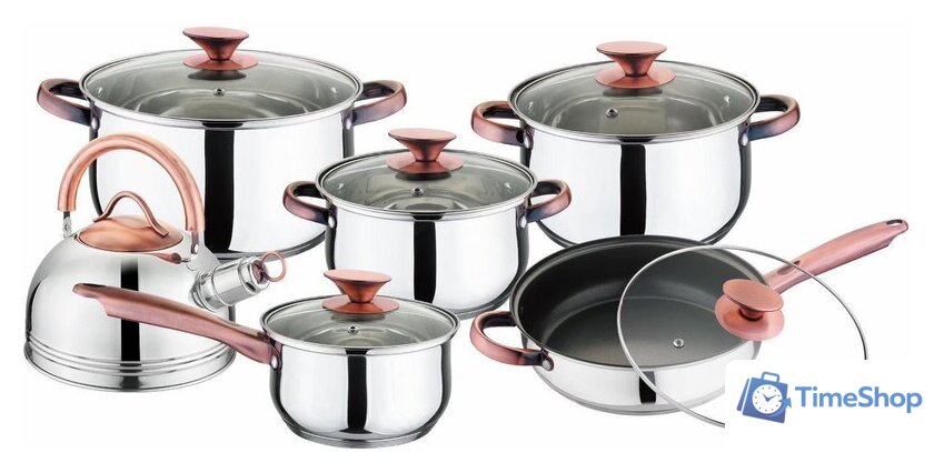 Набор кастрюль Kaisa Villa KV-6689 - Изображение №1 — Интернет-магазин Time-Shop