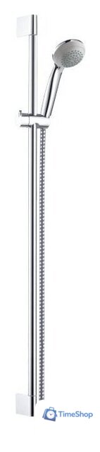 Душевой гарнитур  Hansgrohe Crometta 85 1jet/Unica'Crometta (27729000) - Изображение №1 — Интернет-магазин Time-Shop