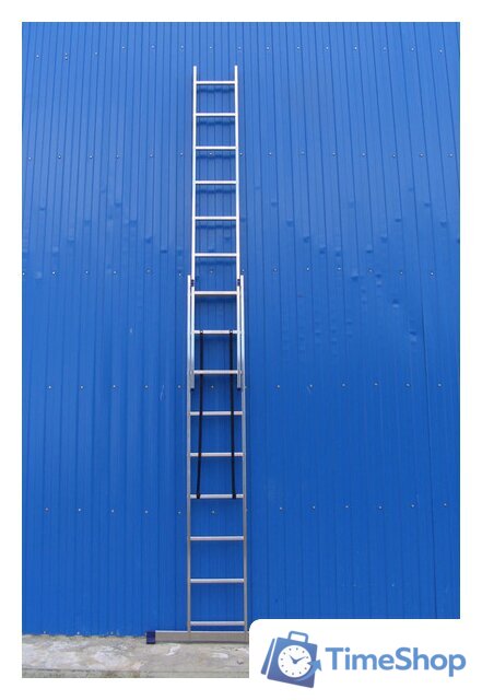 Лестница-стремянка Алюмет двухсекционная универсальная 5209 2x9 - Изображение №2 — Интернет-магазин Time-Shop