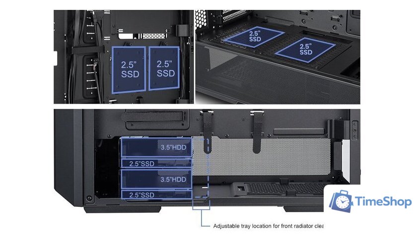 Корпус Lian Li Lancool 216 G99.LAN216X.00 - Изображение №5 — Интернет-магазин Time-Shop