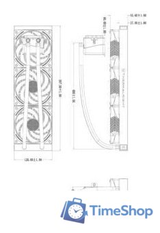 Система жидкостного охлаждения для процессора Thermalright Frozen Vision 360 ARGB V2 (черный) - Изображение №10 — Интернет-магазин Time-Shop