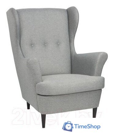 Интерьерное кресло Mio Tesoro Тойво (malmo 90 grey) - Изображение №1 — Интернет-магазин Time-Shop