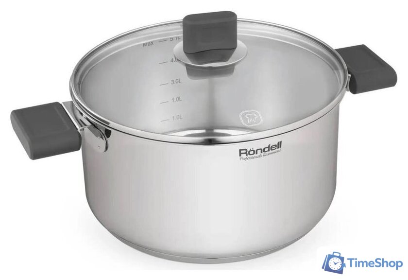 Кастрюля Rondell Quadro RDS-1597 - Изображение №2 — Интернет-магазин Time-Shop