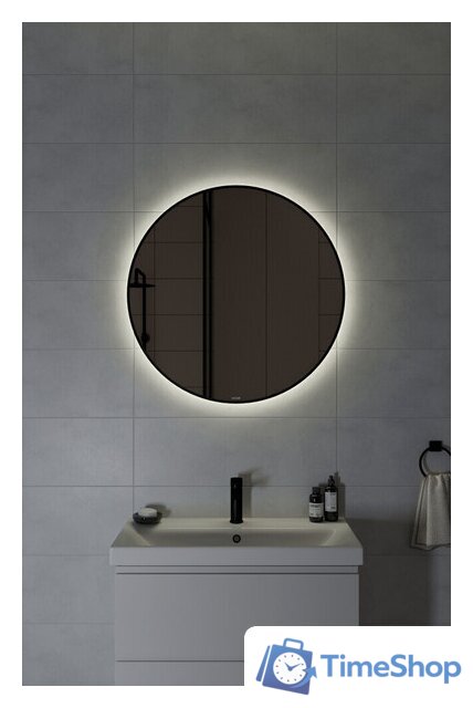  Cersanit Зеркало Eclipse Smart 80x80 64147 - Изображение №3 — Интернет-магазин Time-Shop
