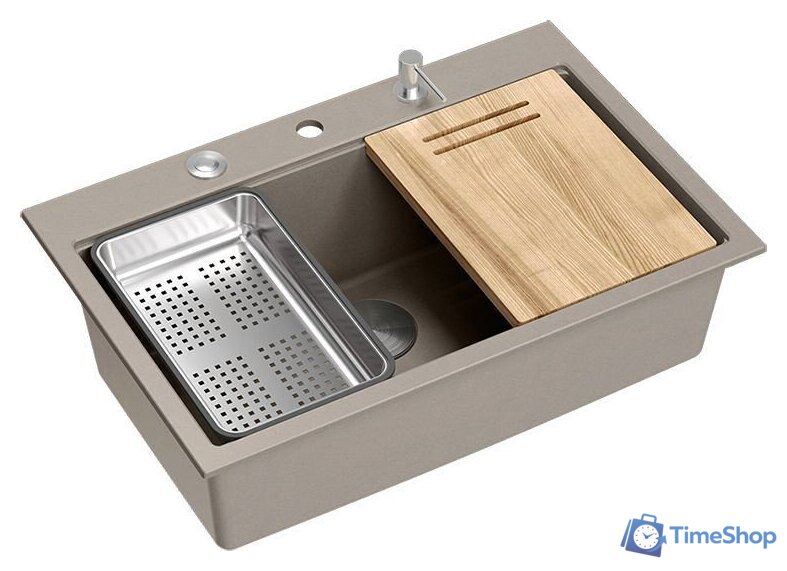 Кухонная мойка Quadron HQM7650U4_BS - Изображение №1 — Интернет-магазин Time-Shop