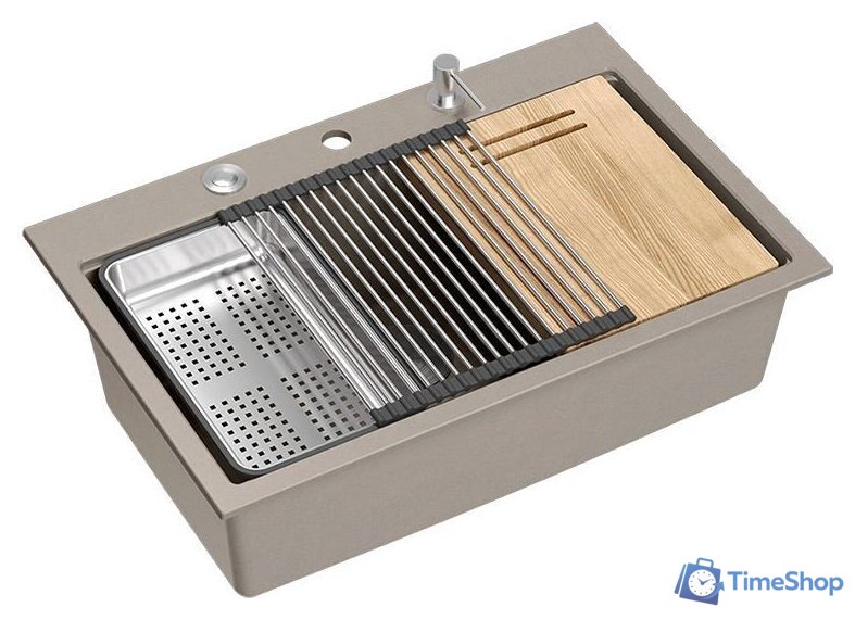 Кухонная мойка Quadron HQM7650U4_BS - Изображение №5 — Интернет-магазин Time-Shop