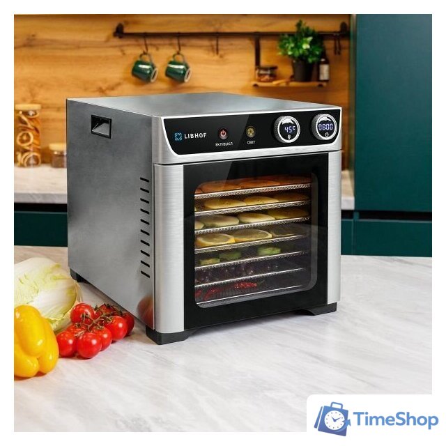 Сушилка для овощей и фруктов Libhof FDW-08 - Изображение №12 — Интернет-магазин Time-Shop