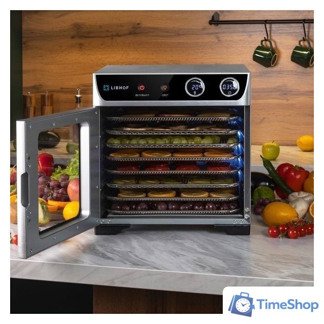 Сушилка для овощей и фруктов Libhof FDW-08 - Изображение №16 — Интернет-магазин Time-Shop