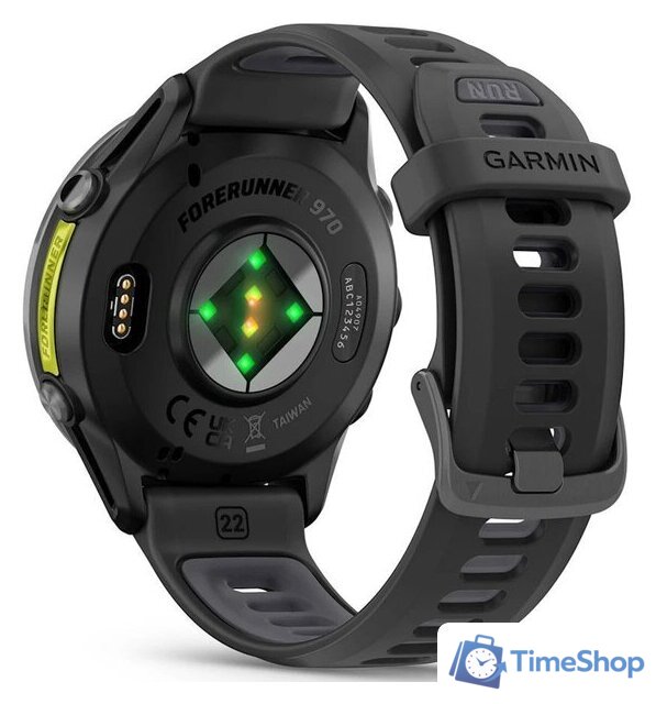 Умные часы Garmin Forerunner 970 47 мм (темно-серый/серый) - Изображение №7 — Интернет-магазин Time-Shop
