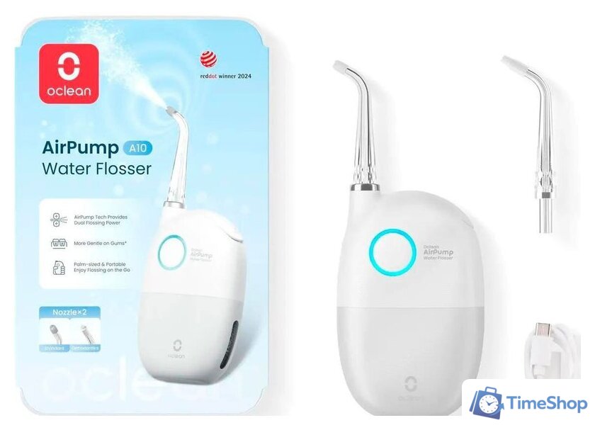 Ирригатор  Oclean A10 (серый) - Изображение №1 — Интернет-магазин Time-Shop